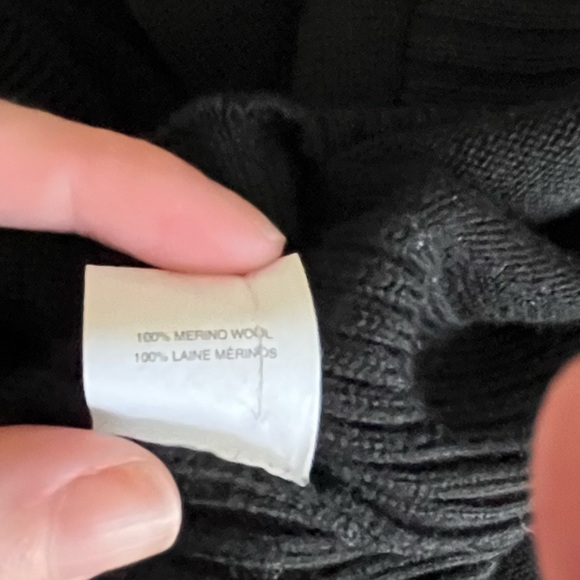 Merino wool Ramy Brook cold shoulder studded sweater - Picture 7 of 7